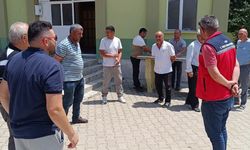 Uşak İl Tarım ve Orman Müdürlüğü ekipleri, Sazak Köyü’ndeki buluşmada "Bereketin İzinde, Sahadayız" mesajı verdi
