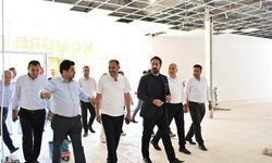 Demirci ve Salihli yoluyla Hisar kaplıcalarındaki çalışmaları incelediler