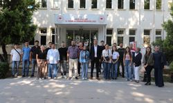 Uşak İl Tarım ve Orman Müdürlüğü’nde stajyerlik yapan öğrenciler ağırlandı