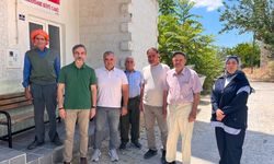 AK Parti Uşak Merkez İlçe Teşkilatı, Ormandamı köyünü ziyaret etti