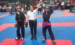 Dünya Şampiyonu olan Banazlı Kick Boks sporcusu: Kürsünün en üst basamağında kalmaya devam edeceğim