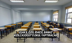Uşak İl Özel İdaresi, Banaz Kızılcasöğüt Beldesi'ne Okul Yaptıracak