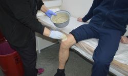 Uşak Eğitim ve Araştırma Hastanesi'nde tıbbı çamur tedavisine başlandı