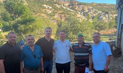 AK Parti Uşak İl Teşkilatı, Koyunbeyli ve Kayaağıl köylerindeki üyelerini ziyaret etti