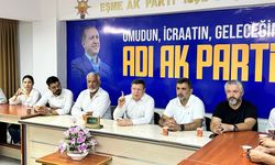 AK Parti Uşak Milletvekili Tuğrul, Eşme İlçe Danışma Meclisi toplantısına katıldı