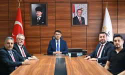 CHP Uşak Milletvekili Ali Karaoba ve CHP Uşak İl ve İlçe  Teşkilatı, Vali Kartal ile muhtarları ziyaret etti