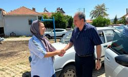 AK Parti Uşak Milletvekili Güneş, İGM Üyesi Şefika Tosun'un ağabeyi için düzenlenen mevlit programına katıldı