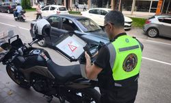 Kütahya Mithapaşa'da polisten kaçan motosikletliye 250 bin TL ceza