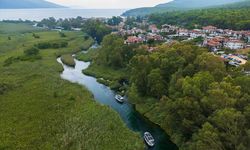 Muğla Ula'da bulunan Azmak Nehri'ndeki güzellikler