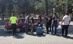 Gediz Özyurt Caddesi'nde kaza! Motosiklet sürücüsü yaralandı