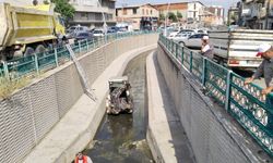 Uşak'ta kötü koku ve görüntüye neden olan Dokuzsele'de temizlik