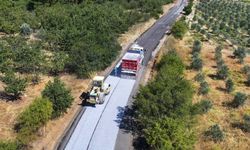 Gördes'in Karayağcı ve Kayacık arasındaki yol yapılıyor