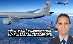 Uşak Banazlı Özlem Karapınar, Türkiye'nin ilk kadın generali oldu