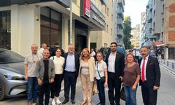 Uşak Milletvekili Ali Karaoba, Kılıçdaroğlu'nun İzmir programına katıldı