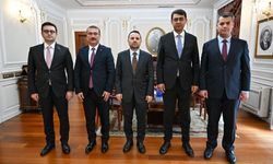 Uşak heyeti, Ankara'da 2 önemli ziyarette bulundu