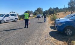 Uşak'ın sınır illerinden gelen küçük ve büyükbaş hayvanlar, salgın riskine karşı detaylı olarak inceleniyor