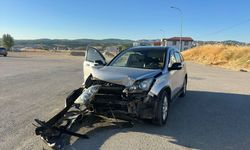 Uşak Kemalöz Mahallesi Gökçen ve Can Sokak keşisiminde kaza