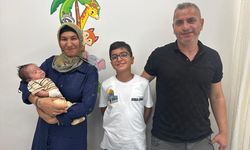 16 günlük Mehmet Fatih bebeğin kasığından girilip yapılan ameliyatla kalp deliği çözüldü