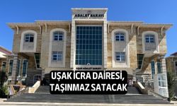 Uşak İcra Dairesi, Ürünköy'deki Taşınmazı Satacak