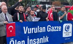 Anadolu Gençlik Derneği Uşak Şubesi'nden Filistin çağrısı