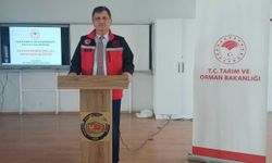 Uşak'taki okul kantinlerinde sıkı denetimler yapan İl Tarım ve Orman Müdürlüğü, işletmecilere eğitim verdi