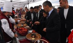 Afyon'da kurulan Anadolu Sofrası, Rusya'nın rekorunu egale etti