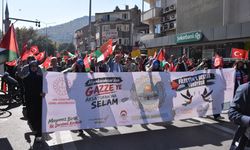 Afyonkarahisar'da "Gazze'ye Destek Yürüyüşü" yapıldı