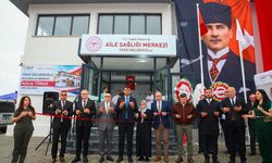 Uşak'ta Erdal Dülgeroğlu ve Ummuhan Gülperi Dülger'in yaptırdığı sağlık ocağı açıldı