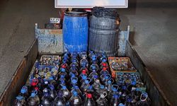 Şaphane'de 960 litre sahte içki yakalandı