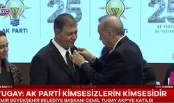 AK Parti'ye katılan Cemil Tugay, Yunus Emre'den örnek verdi!