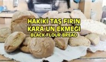 Mende'de asırlara dayanan kara değirmen unu tam buğday ekmeği yapılıyor