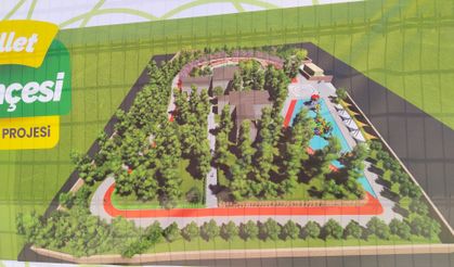 Uşak Belediyesi, Dikilitaş’a millet bahçesi inşa ediyor