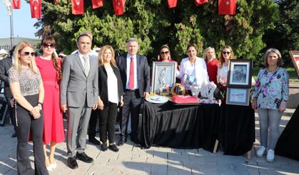 Cumhuriyet'in 100. yılına özel 100 eserlik sergi açıldı