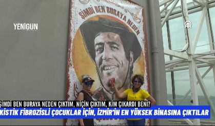 Şimdi ben buraya neden çıktım! Kistik fibrozisli çocuklar için!