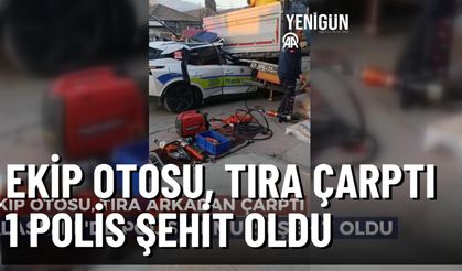 Alaşehir'de sabahki kazada şehit olan polisin ismi açıklandı