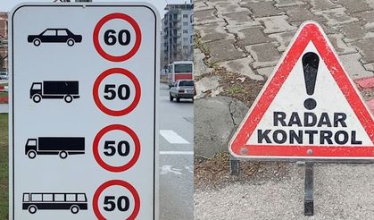 Uşak'ta şehir içinde radar uygulamaları artırıldı! Hem ceza yememek hem de can güvenliği için kurala uyun!