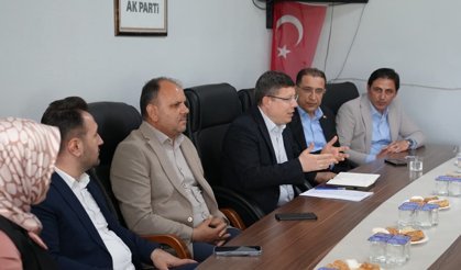 Uşak Milletvekili Tuğrul; Selendi, Kula ve Salihli teşkilatlarıyla buluştu