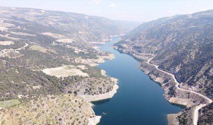 Uşak’tan sık sık ziyaret edilen Işıklı gölünde seviye 51’e çıktı
