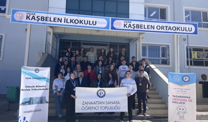 Uşak'ta “Tasarımına Merhaba De-2026” sosyal sorumluluk projesi başladı