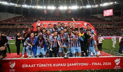 64’üncü Türkiye Kupası’nı Trabzonspor kazandı