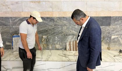 Sandıklı'daki Hüdai Kaplıcalarında revizyon çalışması devam ediyor
