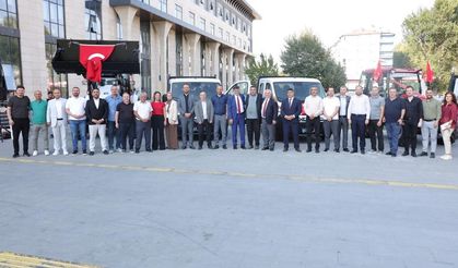 Kütahya Belediyesi yeni araçlar aldı