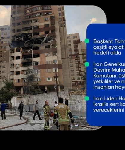 İsrail'in İran'a saldırılarında üst düzey isimler hayatını kaybetti!