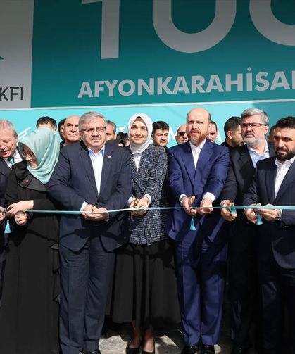 TÜGVA YİK Üyesi Bilal Erdoğan, Uşak'ın komşusu Afyon'daki programa katıldı