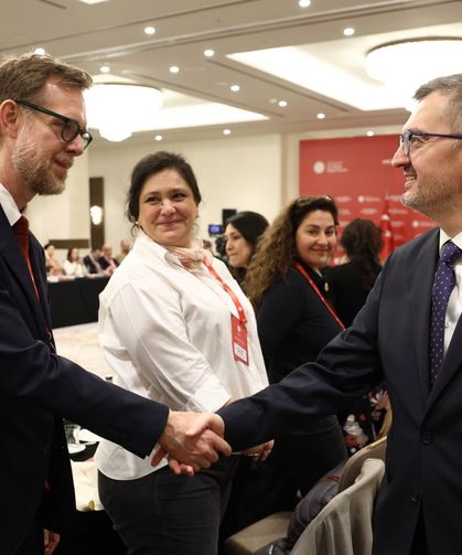 İletişim Başkanı Duran, uluslararası medya temsilcileriyle buluştu