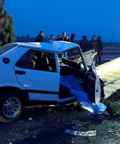 Uşak ve İzmir arasındaki Salihli'de feci kaza!