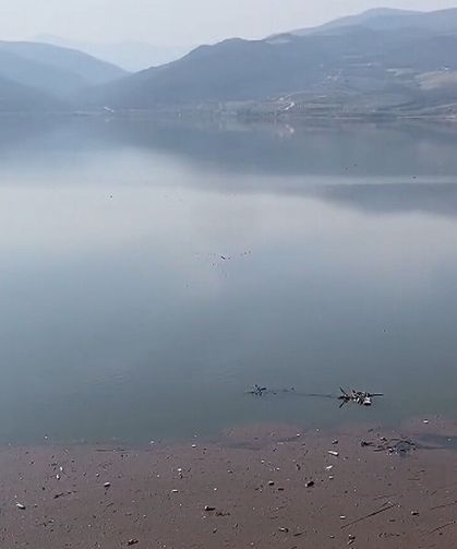 Uşak Eşme'nin komşusu Alaşehir'deki Avşar Barajı yüzde 75'e kadar doldu!