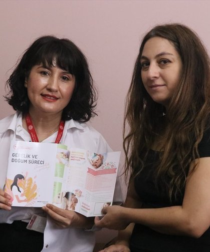 Uşak ve İzmir'de normal doğumun faydaları anlatılıyor!