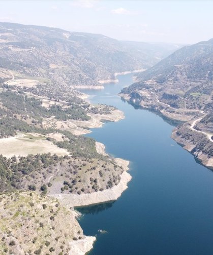 Uşak’tan sık sık ziyaret edilen Işıklı gölünde seviye 51’e çıktı
