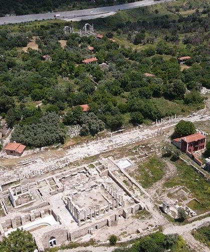 Yatağan'daki gladyatörler kentine Uşak ve Muğla gibi bir çok ilden ziyaretçi gidiyor